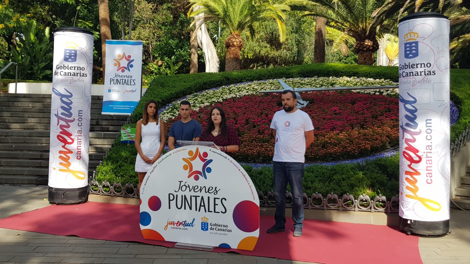 Presentando ¿Y tú, qué puedes hacer por Canarias? 'Jóvenes Puntales 2019'. 1 de octubre 