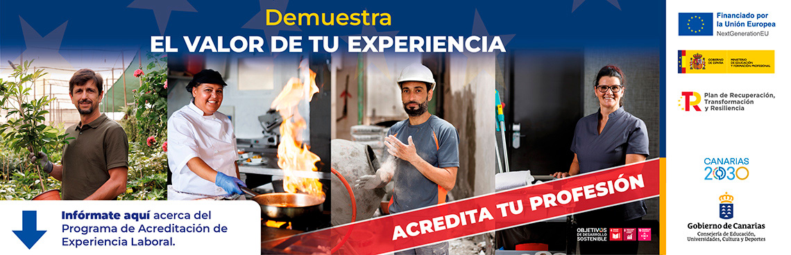 ¿Tienes experiencia laboral, pero sin titulación? ACREDITA tus competencias profesionales