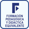 Formación pedagógica y didáctica equivalente