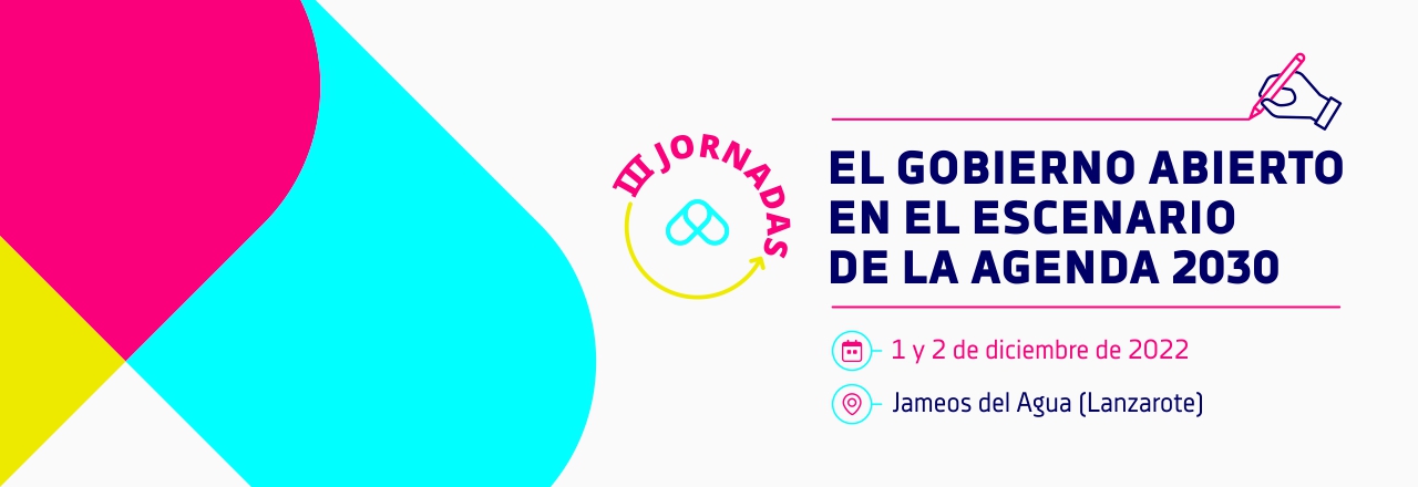 Banner de las III Jornadas de Gobierno Abierto