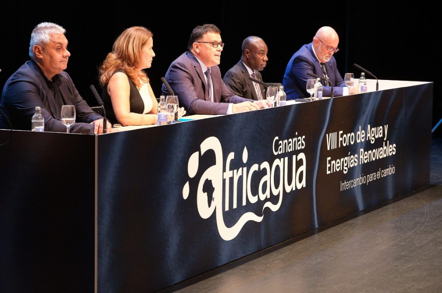 Manuel Miranda pone en valor la potenciación de las relaciones con África a través del agua y las renovables (Gobierno de Canarias)